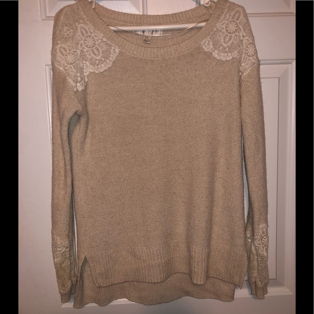 Tan Sweater